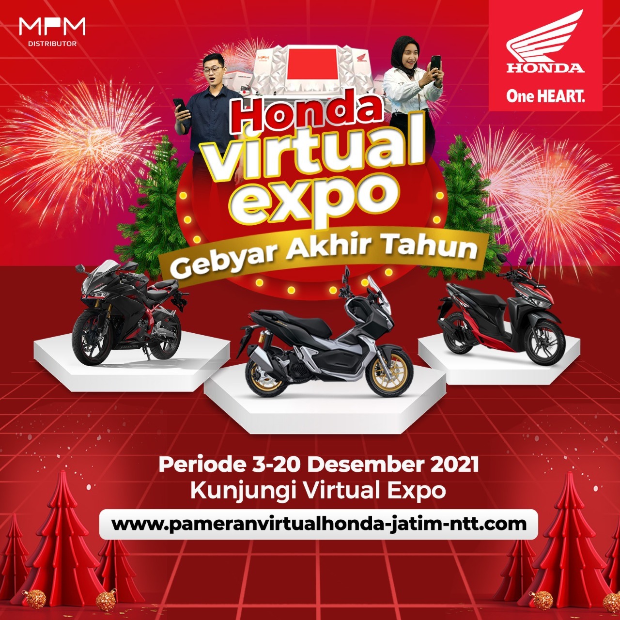 Minat Belanja Online Naik, MPM Honda Jatim Kembali Gelar Pameran Virtual Honda.